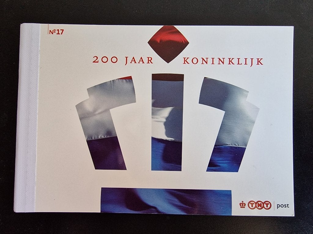 Nederland Prestigeboekje PR17 - 200 jaar Koninkrijk 2007, Ophalen of Verzenden, Na 1940, Postfris