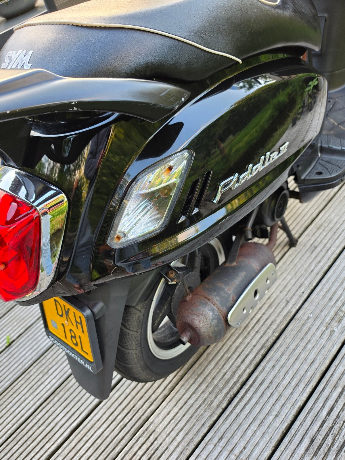 Sym Fiddle 2, Ophalen, Gebruikt, Maximaal 45 km/u, Sym Fiddle 2