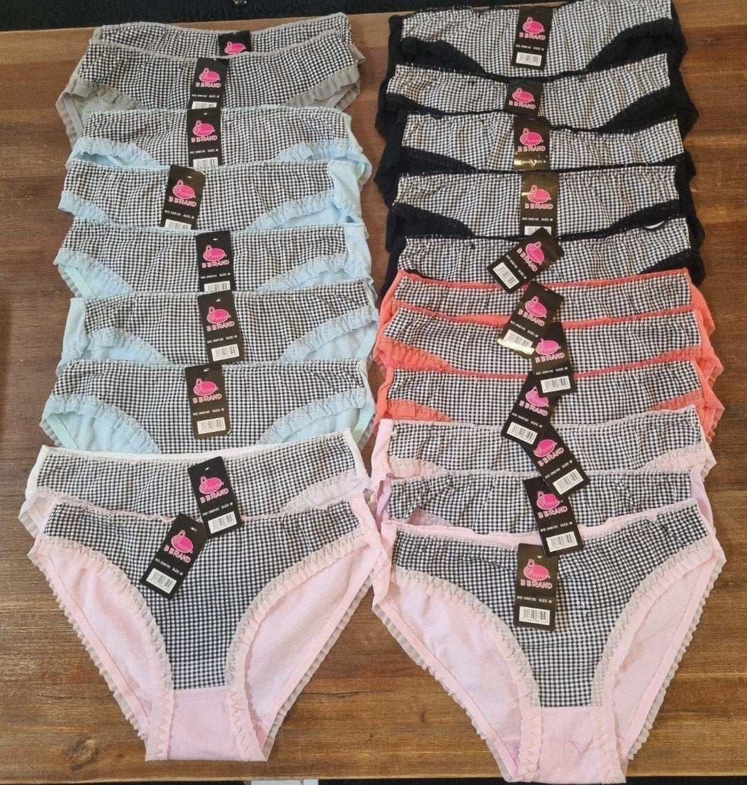 20x Nieuwe B.Brand Damesslips Maat M - Per 6 stuks; €4, Kleding | Dames, Ondergoed en Lingerie, B.Brand, Ophalen of Verzenden