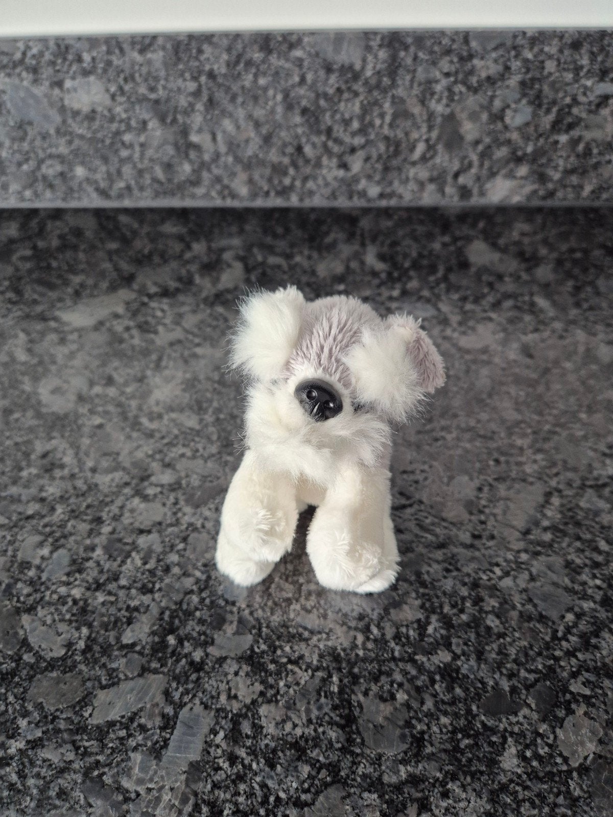 Dinotoys - Knuffel hond Schnauzer mini, Ophalen of Verzenden, Hond