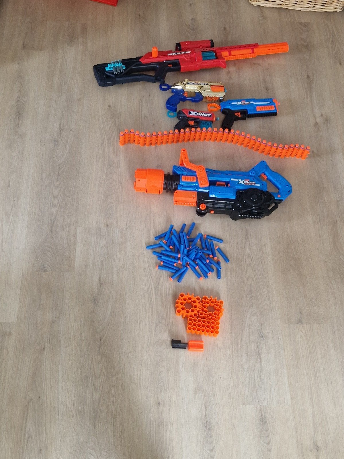 Grote X-Shot Blaster Collectie met Darts, Ophalen, Gebruikt, Jongen of Meisje
