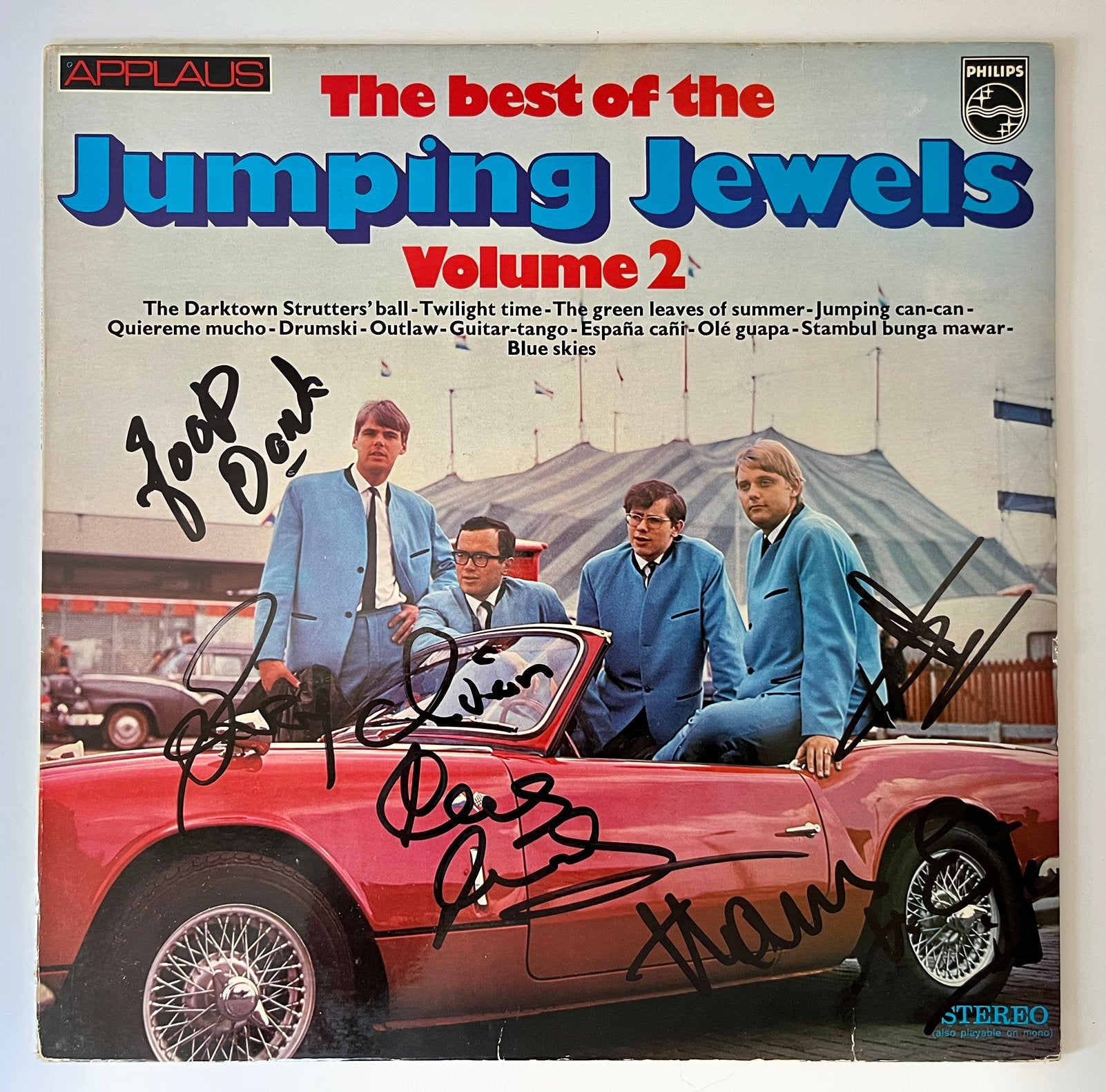 Jumping Jewels LP GESIGNEERD!!! Nederbeat, Verzamelen, Ophalen of Verzenden, Zo goed als nieuw