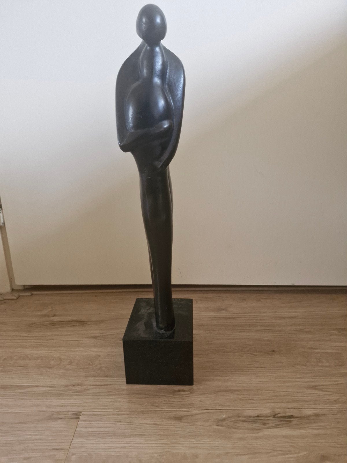 Abstract sculptuur 'Omhelzing' - Modern kunstbeeld, Ophalen of Verzenden