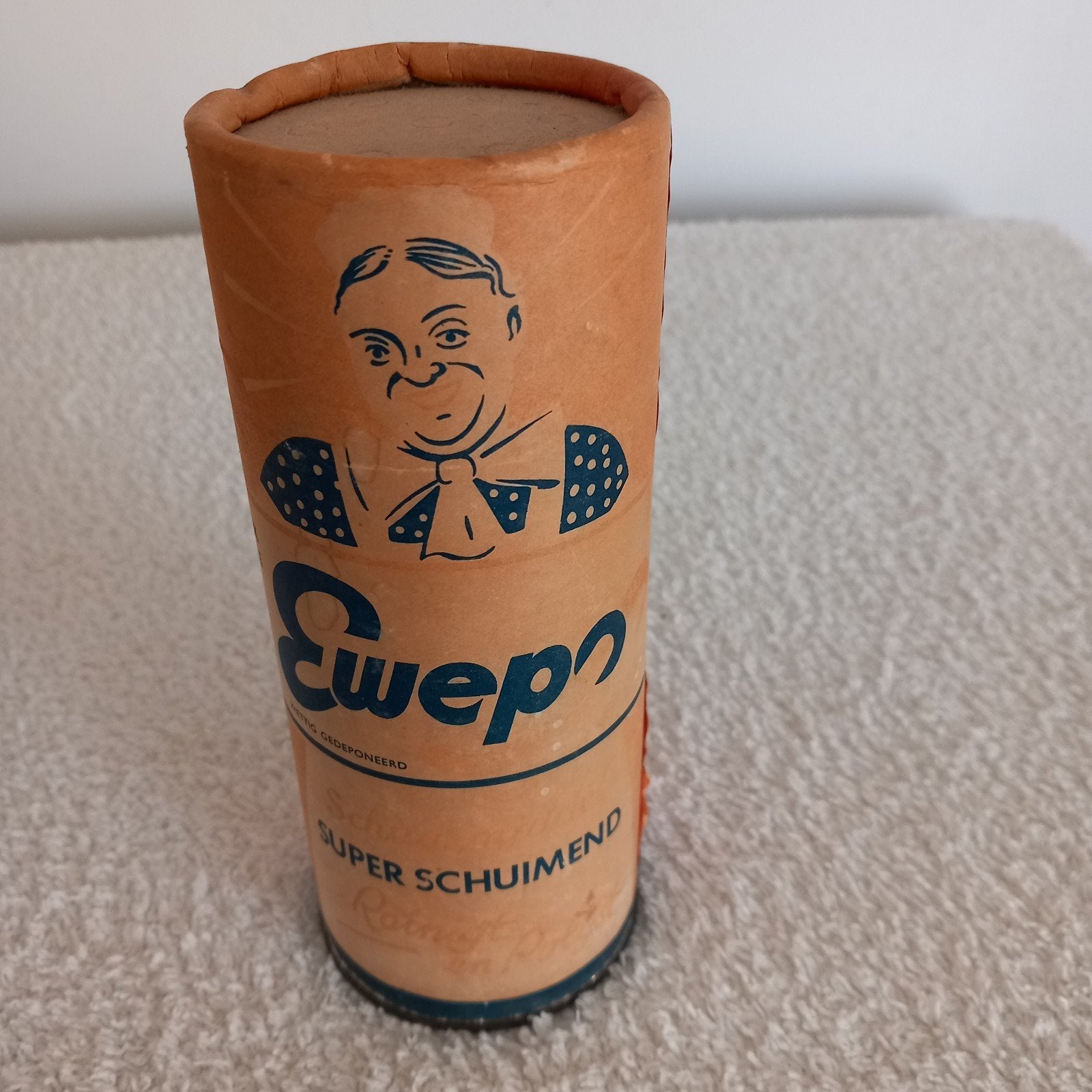 Vintage Ewepo Poets- en Reinigingsmiddel Blik Zwolle, Ophalen