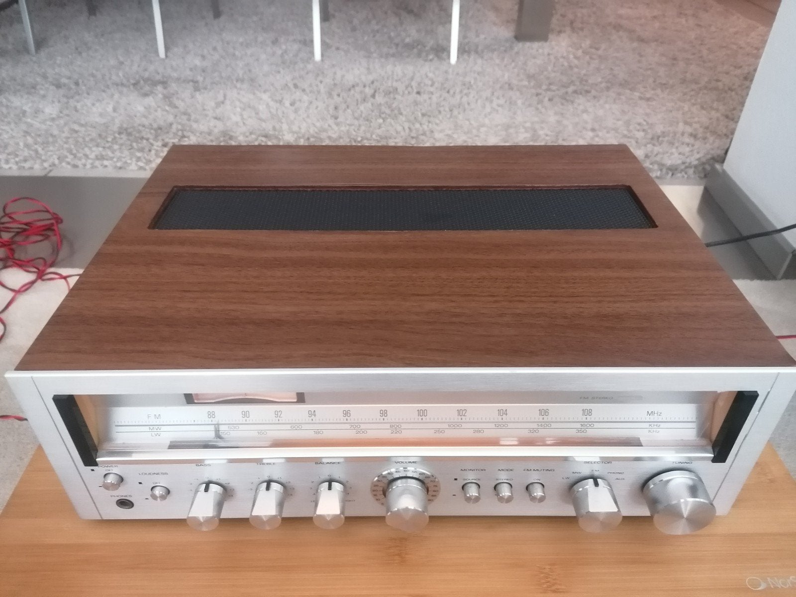 Sanyo JCX 2100LZ, receiver, Zo goed als nieuw, Ophalen, Overige merken, Minder dan 60 watt