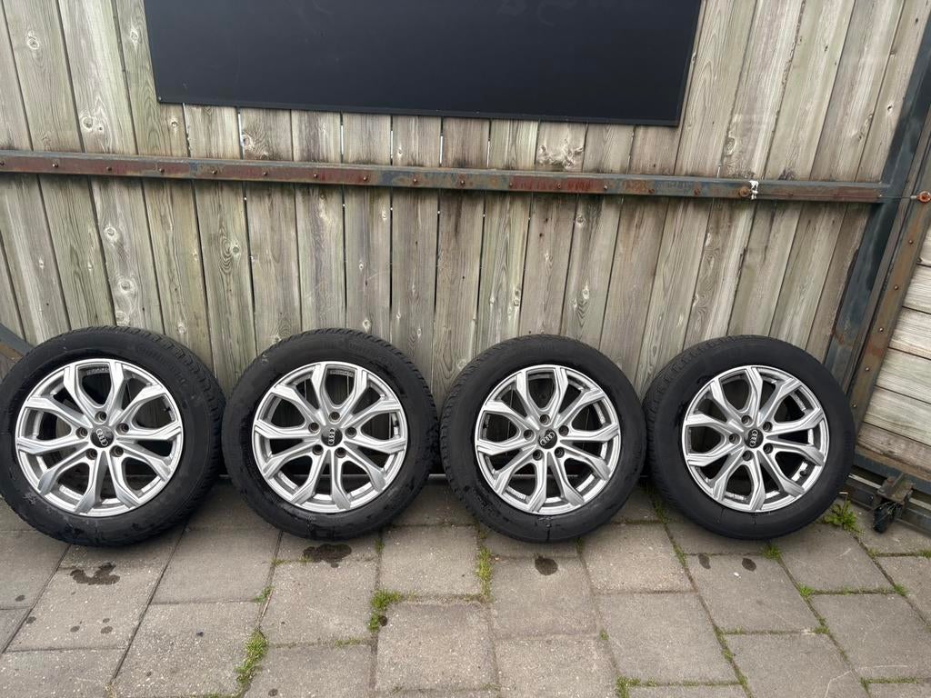 4x LM 16 inch audi a3 / a4 velgen in zeer goede staat, 16 inch, Zomerbanden, 205 mm, Ophalen of Verzenden