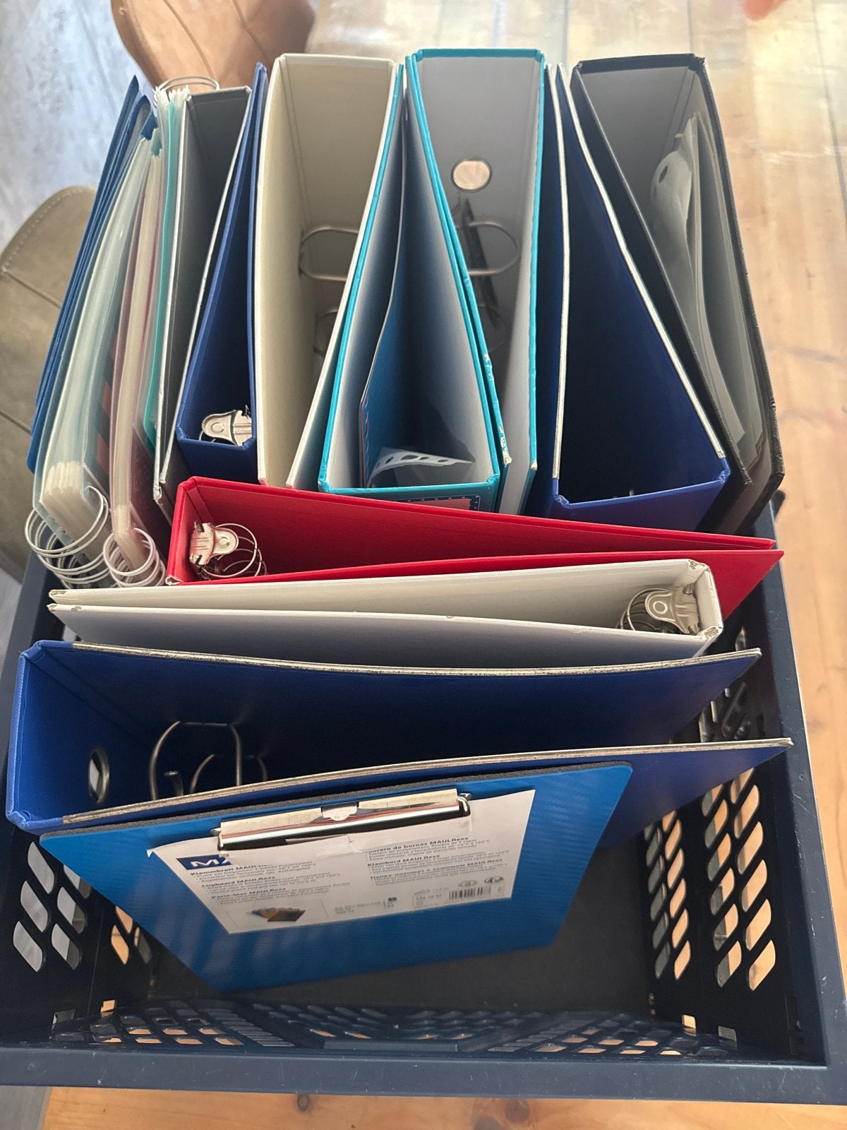 Diverse mappen en klemborden, Ophalen, Gebruikt