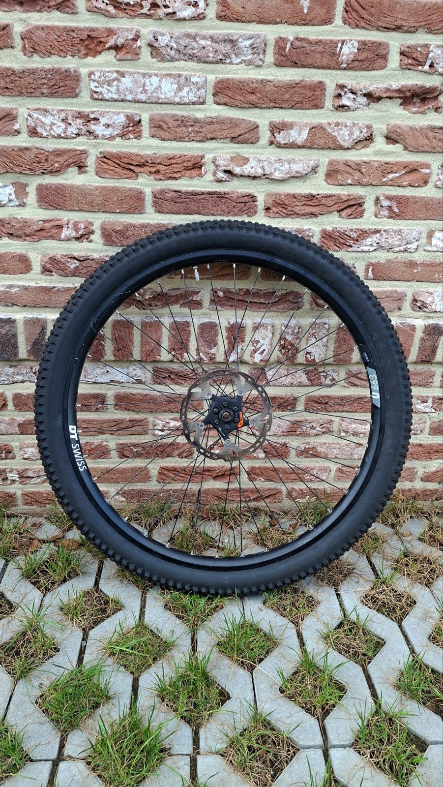 SON dynamo voorwiel compleet, Fietsen en Brommers, Fietsonderdelen, Ophalen of Verzenden, Wiel