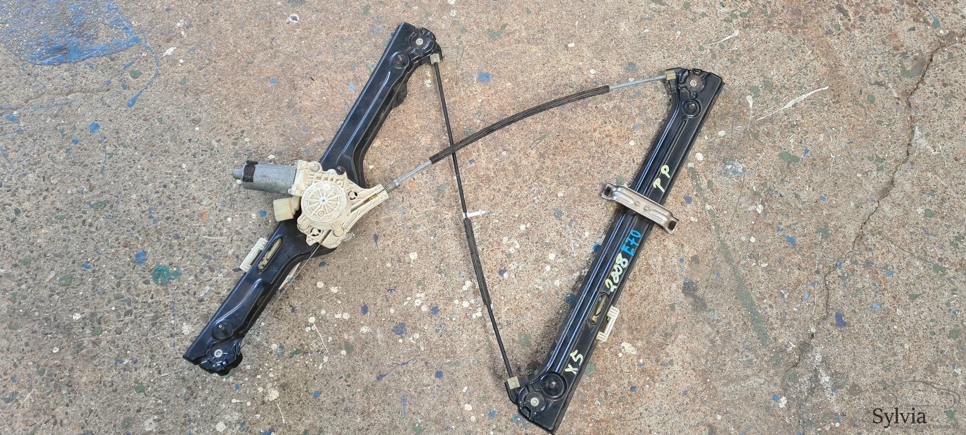 Raammechanisme rechts voor BMW X5 E70 7166380, Gebruikt, -, -, Ophalen of Verzenden