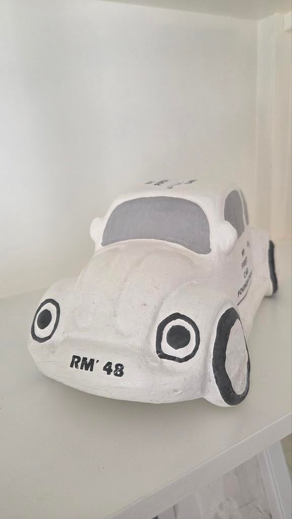 Riviera Maison My First Car Spaarpot - Goud, Ophalen of Verzenden, Gebruikt, Steen, Aardewerk of Keramiek, Vervoermiddel