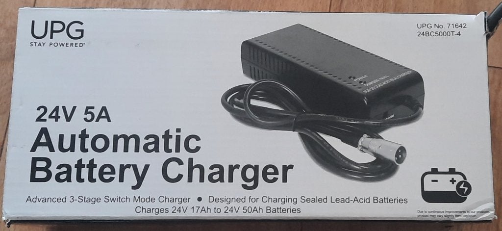 Acculader UPG /Batterij lader voor o.a. scootmobiel  (Nieuw), Ophalen of Verzenden, Nieuw