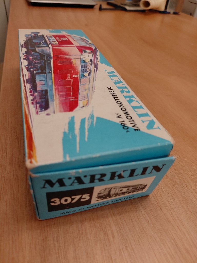 Märklin H0 3075 lok met esu decoder M4, Wisselstroom, Gebruikt, Locomotief, Ophalen of Verzenden