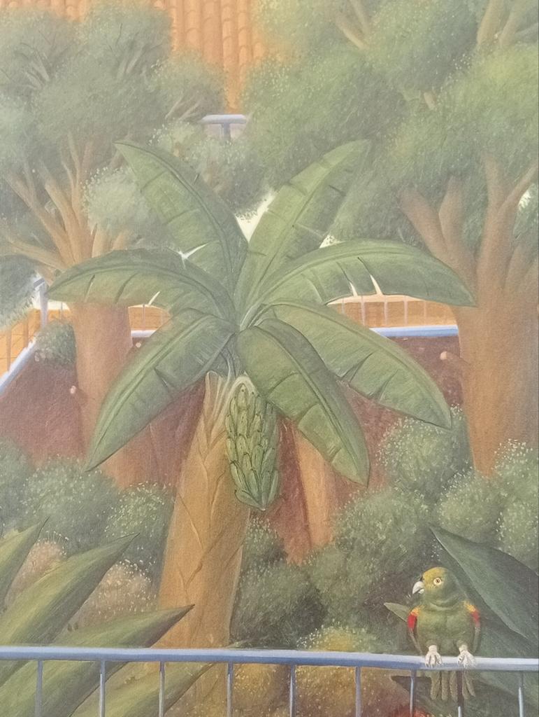 Fernando Botero print Landschap, Ophalen of Verzenden