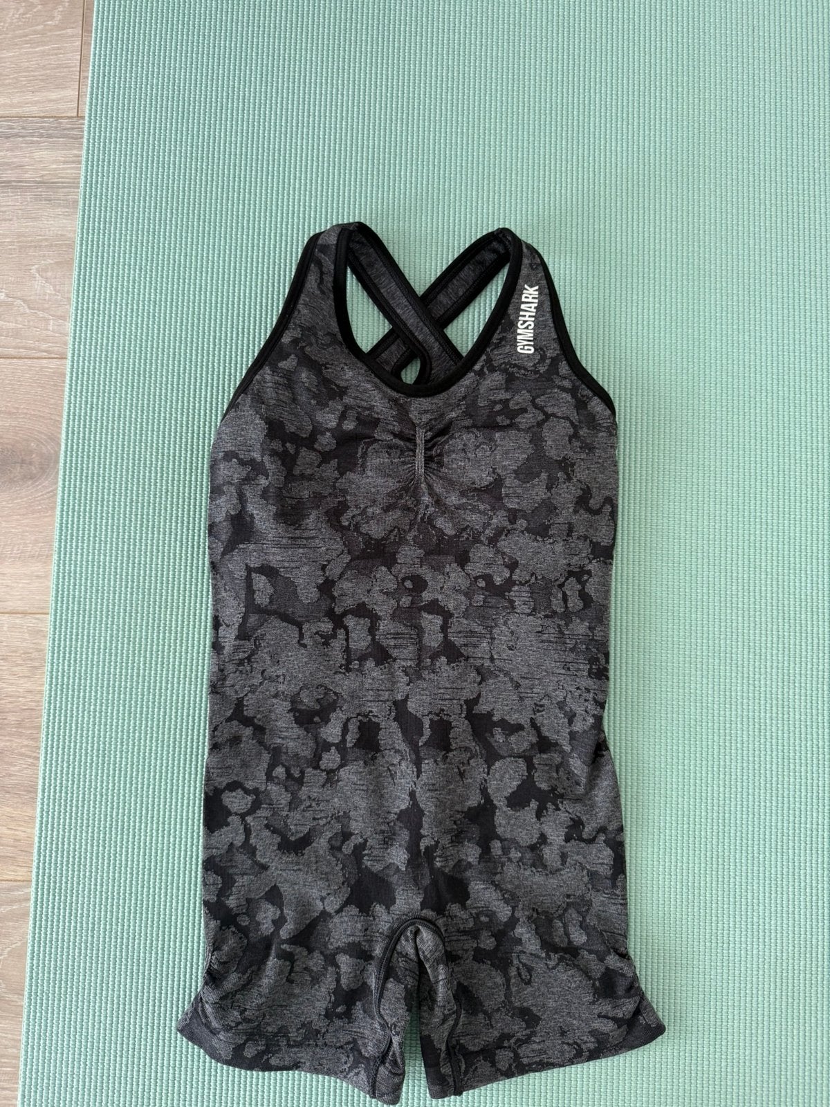 Sport jumpsuit Gymshark maat S €20, Zwart, Ophalen of Verzenden, Maat 36 (S), Fitness of Aerobics