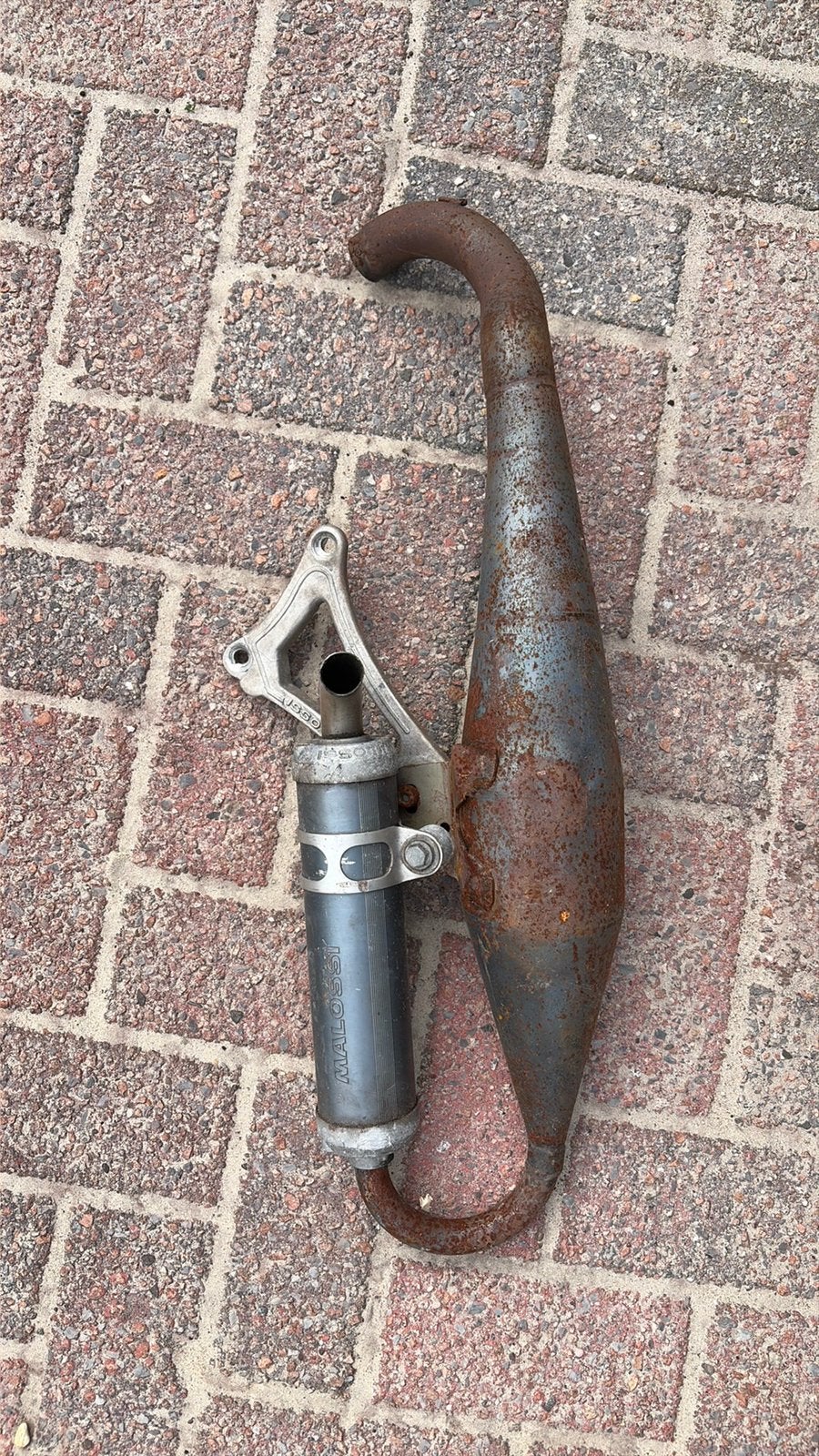 Te koop, minarelli horizontale uitlaten., Ophalen of Verzenden, Gebruikt