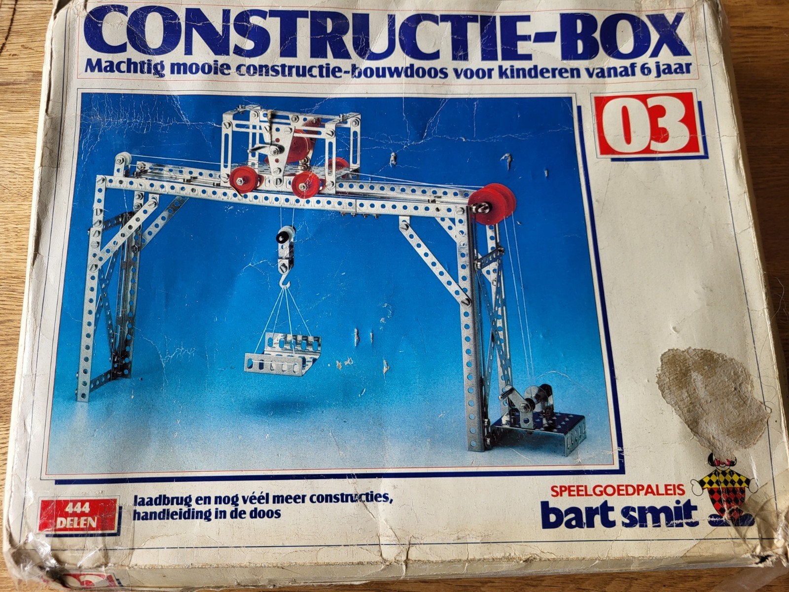 Vintage Bart Smit Constructie-Box 03 - Metaalbouwdoos, Ophalen