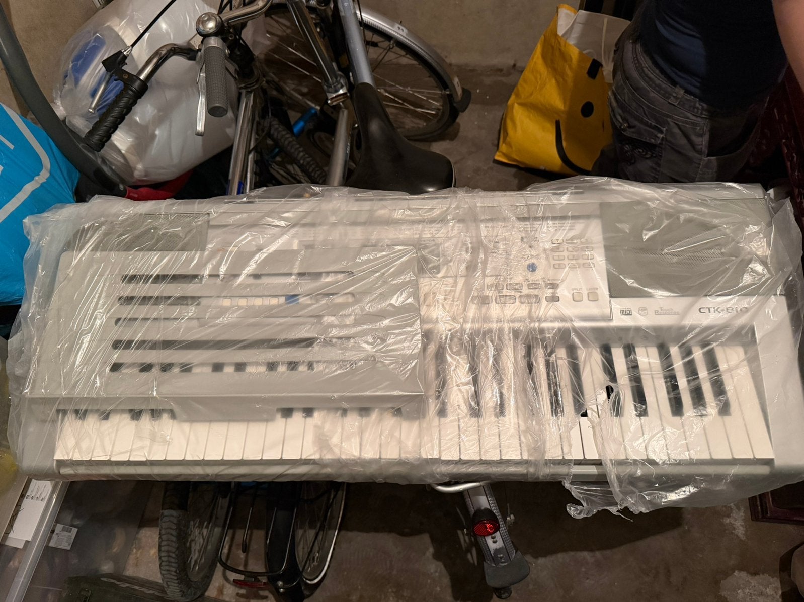 Casio CTK 810 Keyboard, Casio, 61 toetsen, Ophalen of Verzenden, Zo goed als nieuw