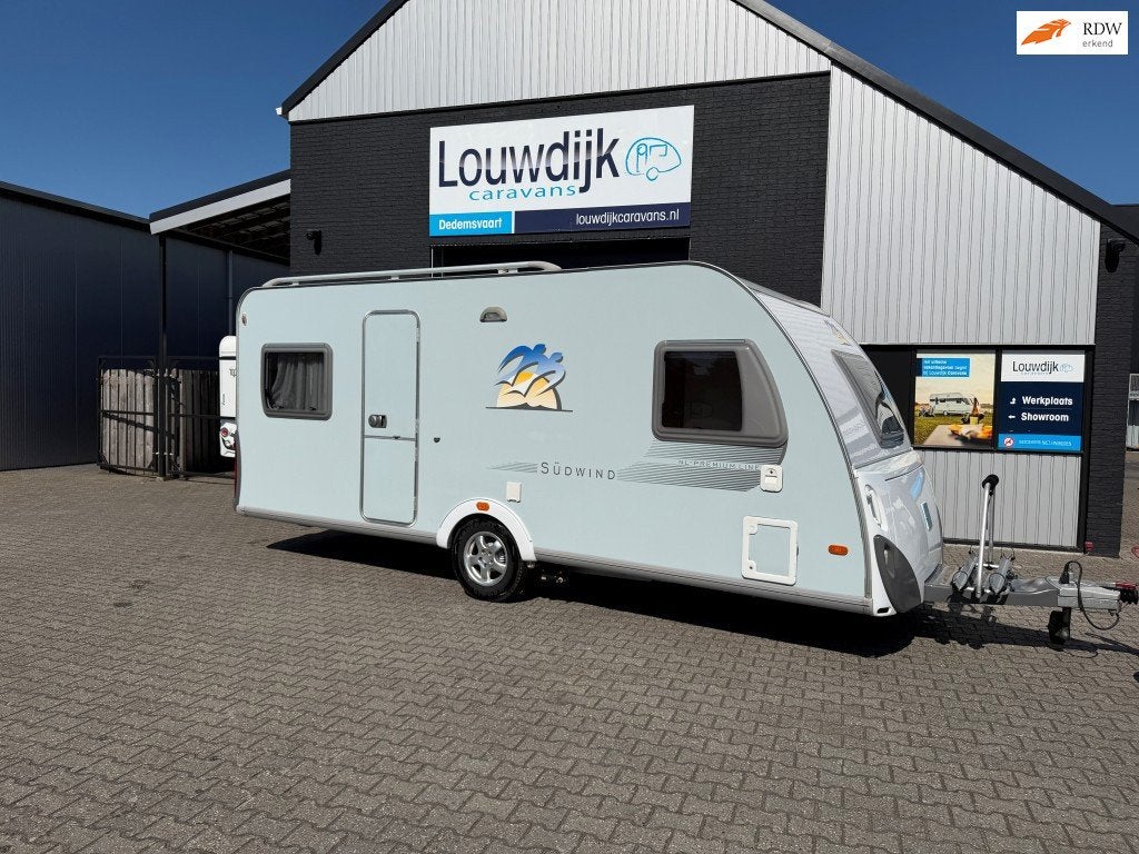 KNAUS Südwind 500 FU ’09 (Mover, Fransbed), Rondzit, Vast bed, 7 tot 8 meter, Bedrijf