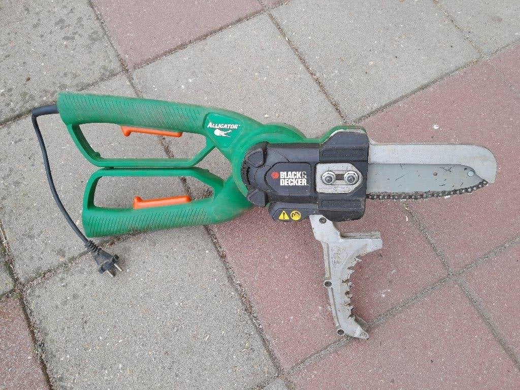 kettingzaag alligator, Tuin en Terras, Ophalen, Gebruikt, Black en Decker