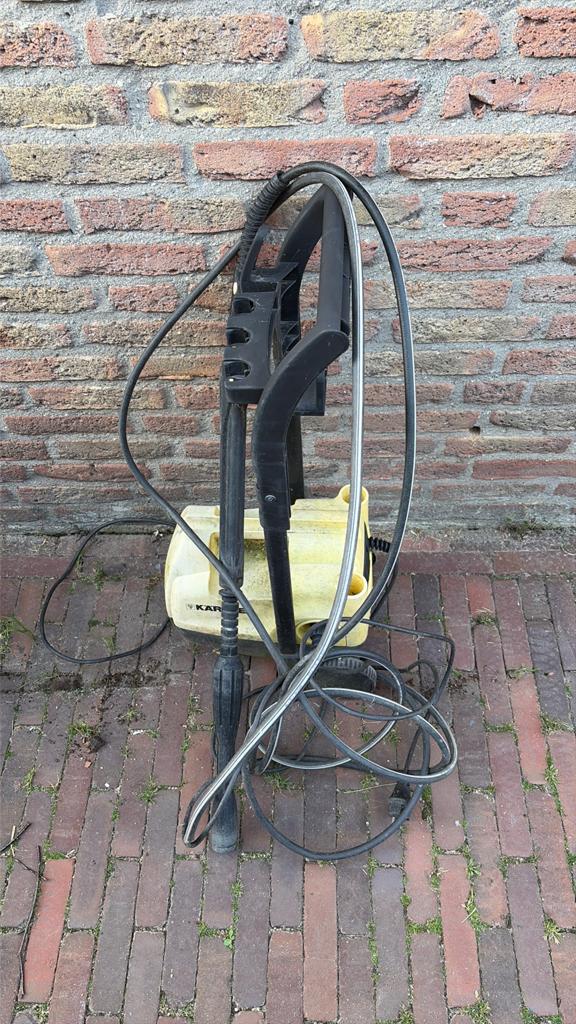 Kärcher hogedrukreiniger - Defect (voor onderdelen), Tuin en Terras, Hogedrukreinigers, Ophalen of Verzenden, Gebruikt, Elektrisch