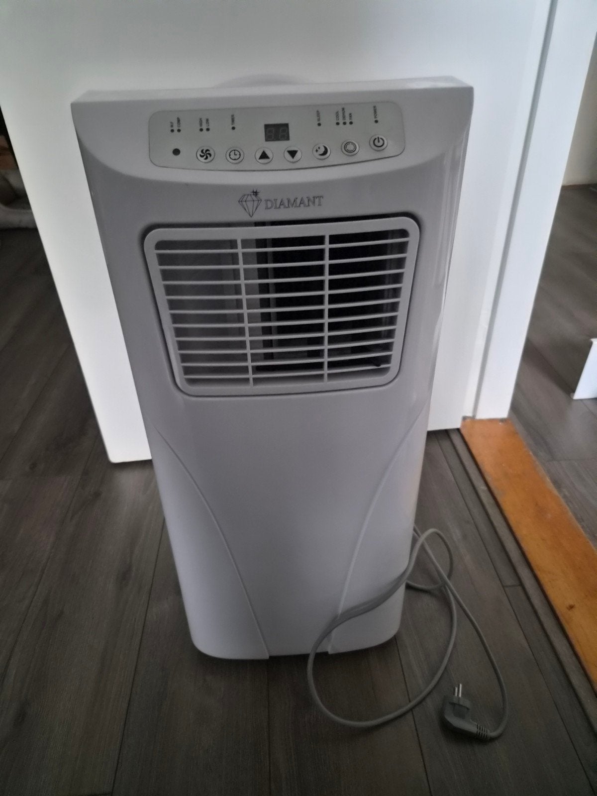 Zo goed als nieuwe Diamant Mobiele Airco 7000 BTU, Witgoed en Apparatuur, Airco's, Minder dan 60 m³, Ophalen of Verzenden, Zo goed als nieuw