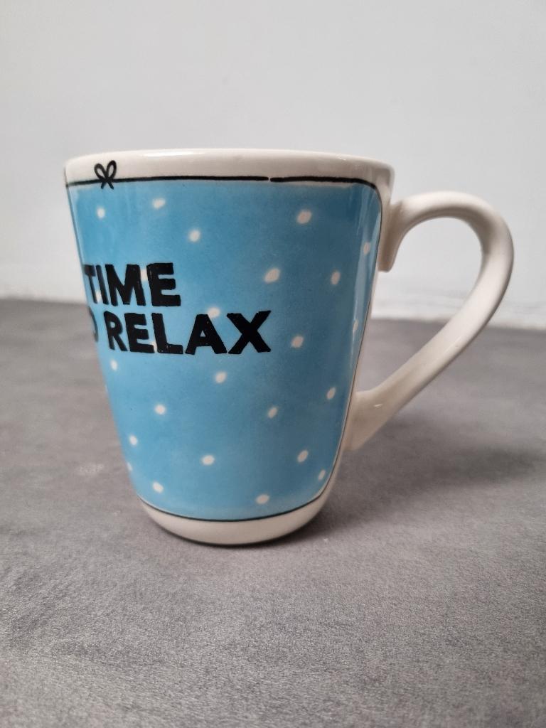 Blond Amsterdam "Time To Relax" mok uit serie A Cup Of Blond, Huis en Inrichting, Keuken | Servies, Blond Amsterdam, Nieuw, Ophalen of Verzenden