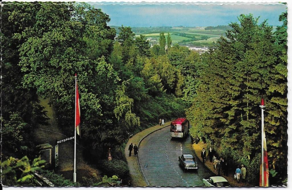 us608 Gelopen oude ansichtkaart Cauberg Valkenburg (5), Verzamelen, Ophalen of Verzenden, 1960 tot 1980, Gelopen, Limburg