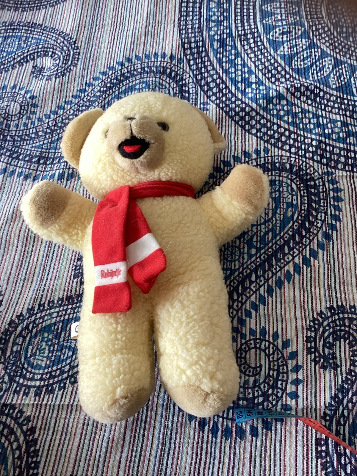 Origineel Robijntje beertje - Zo goed als nieuw, Kinderen en Baby's, Speelgoed | Knuffels en Pluche, Overige merken, Overige karakters
