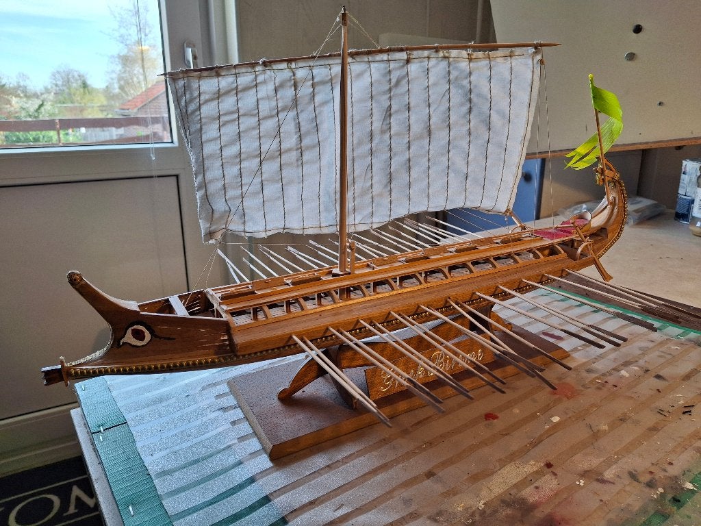 modelboot, Ophalen, Zo goed als nieuw