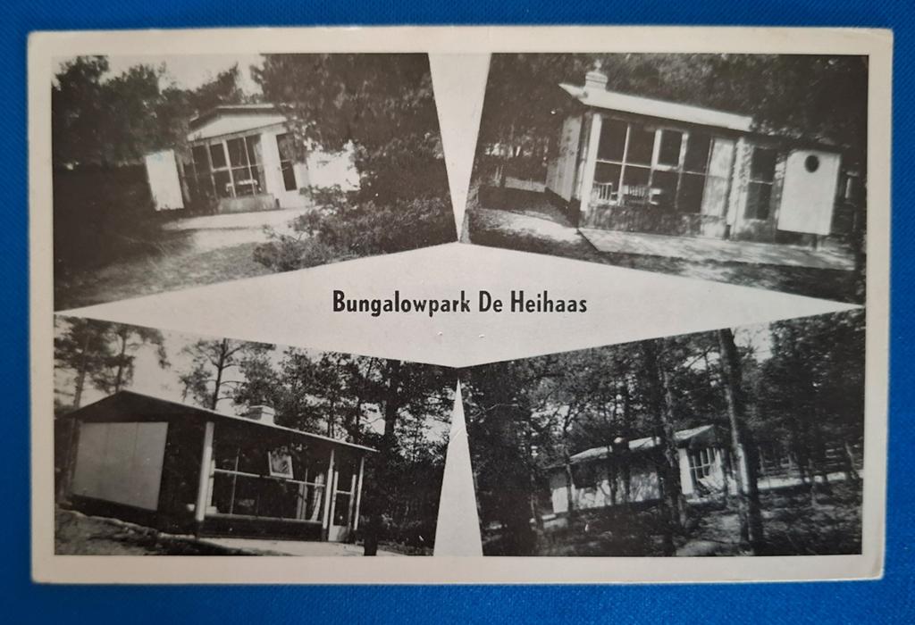 Ansichtkaart Putten Bungalowpark De Heihaas, Ophalen of Verzenden, 1940 tot 1960, Gelopen, Gelderland
