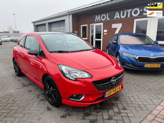 Opel Corsa 1.0 Turbo OPC-Line , Panoramadak , Airco , APK 07, Auto's, Voorwielaandrijving, 1063 kg, Gebruikt, Euro 6