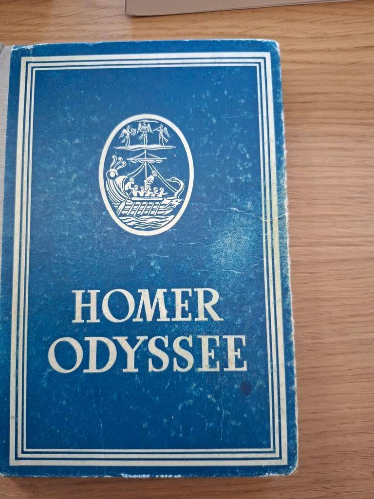 Homerus tekstedities - Ilias en Odyssee, Ophalen of Verzenden, Gelezen, Homerus, Europa overig