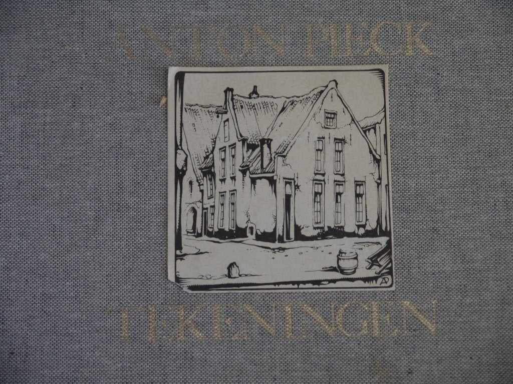 Anton Pieck tekeningen in bewaarbox, Ophalen of Verzenden, Tekening, Print/reproductie
