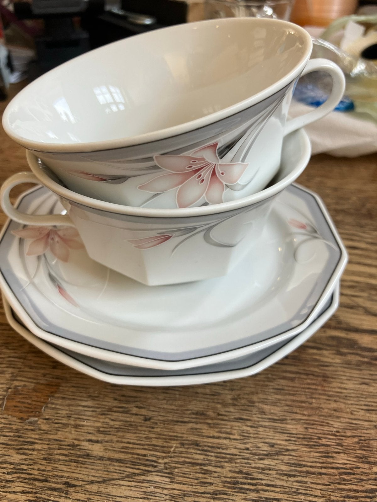 Winterling Marktleuthen Bavaria kop en schotel set, Overige merken, Vintage, Ophalen of Verzenden, Zo goed als nieuw