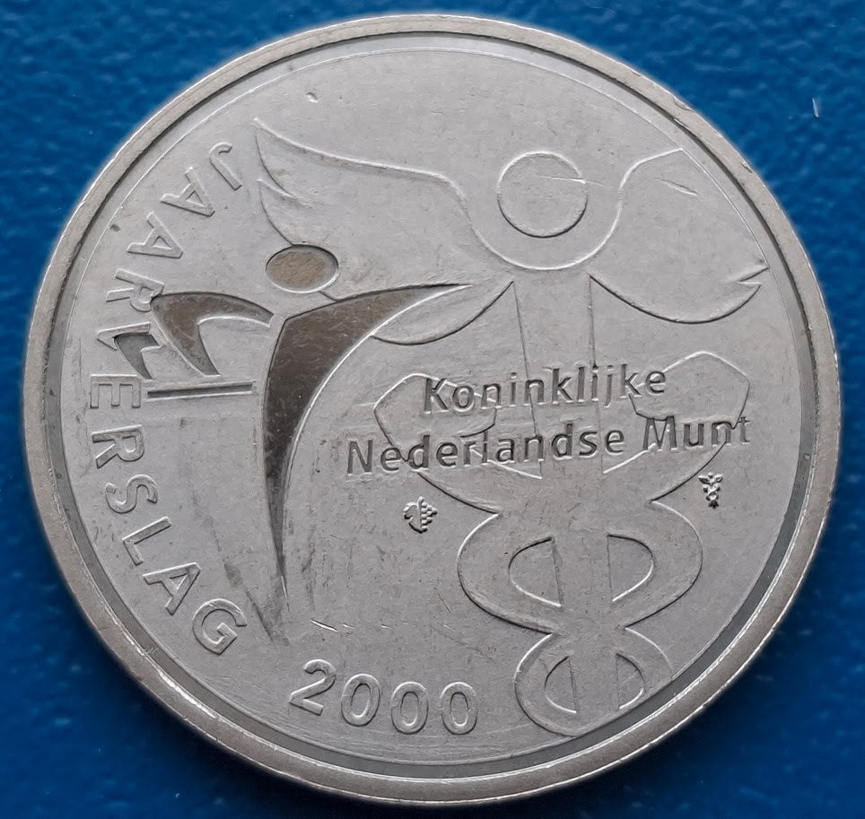 Penning De Nederlandse Munt - Jaarverslag 2000, Verzenden, Overige materialen, Nederland