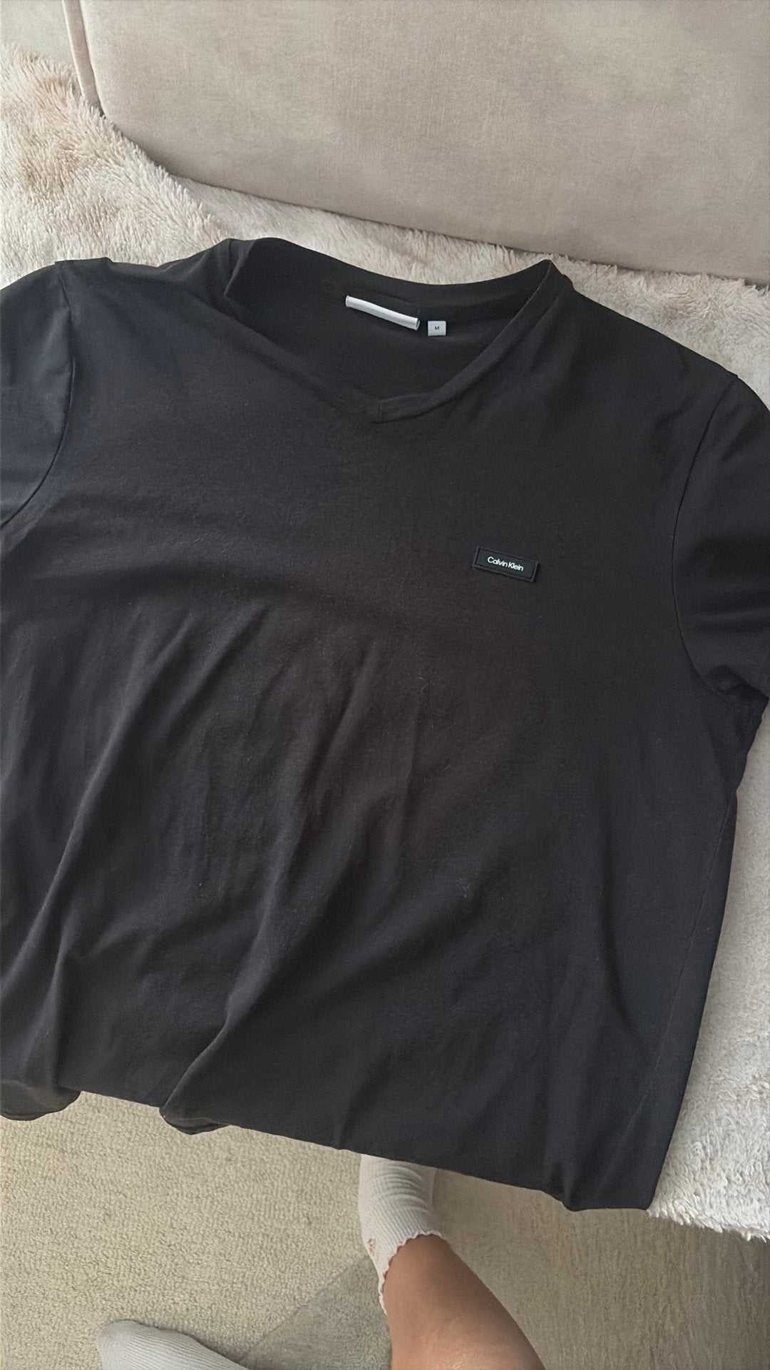Calvin klein heren shirt, Ophalen of Verzenden, Zo goed als nieuw