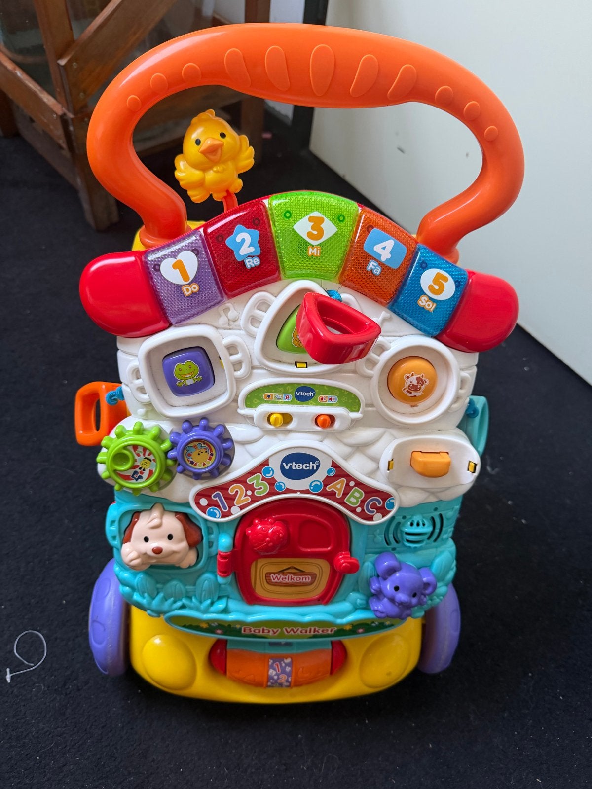 VTech Baby Walker - Interactieve Loopwagen met Geluid, Ophalen, Zo goed als nieuw, Overige typen, Met geluid