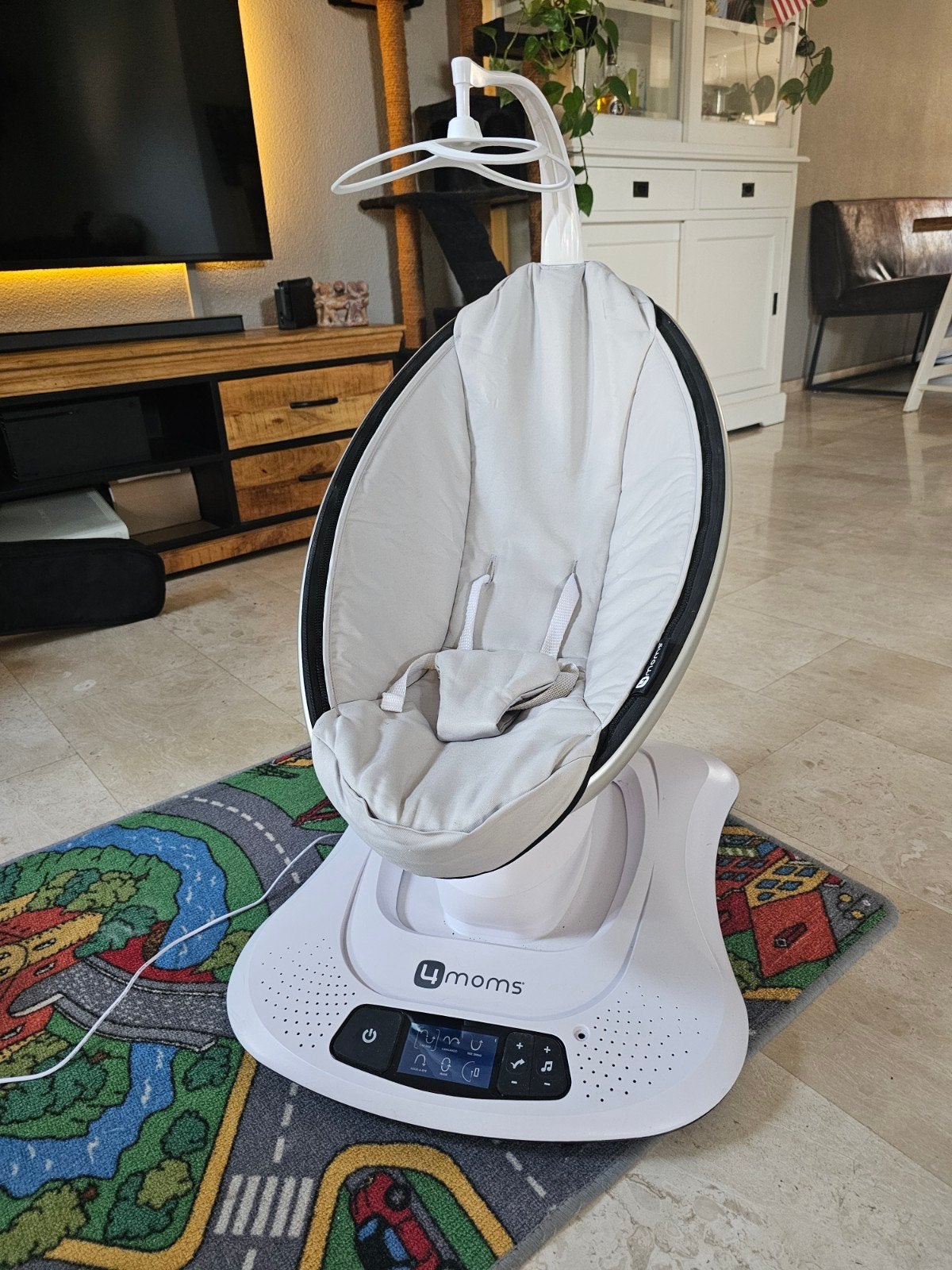 4Moms Mamaroo 4 schommelstoel Smart, Ophalen of Verzenden, Zo goed als nieuw