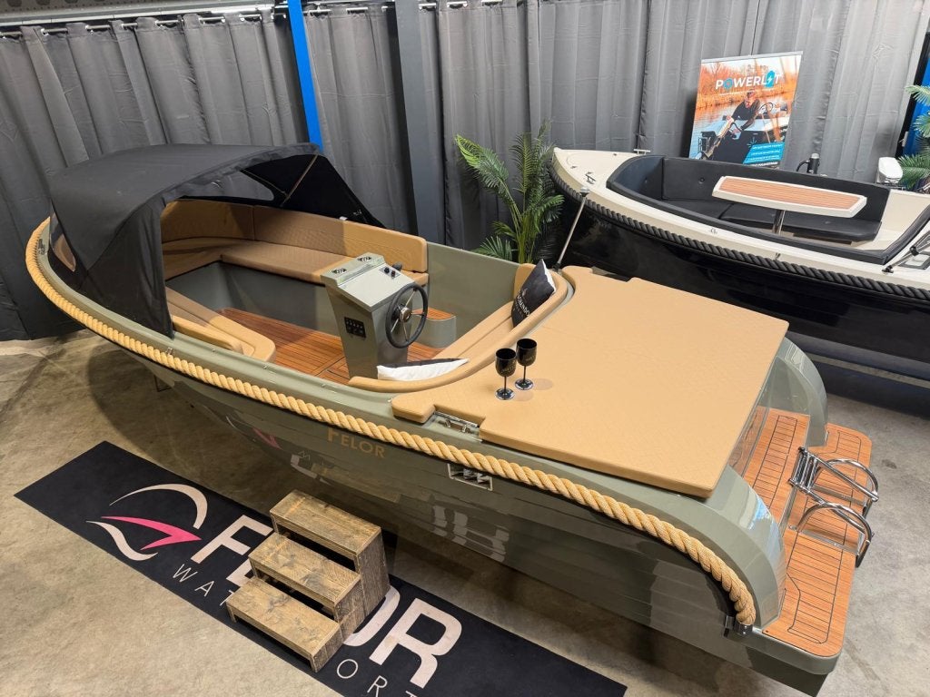 NIEUW! FELOR 590 TENDER MET 15PK BOMVOL OPTIES|ZAT OPEN, Watersport en Boten, Overige typen, Niet ingevuld, Nieuw, 6 m