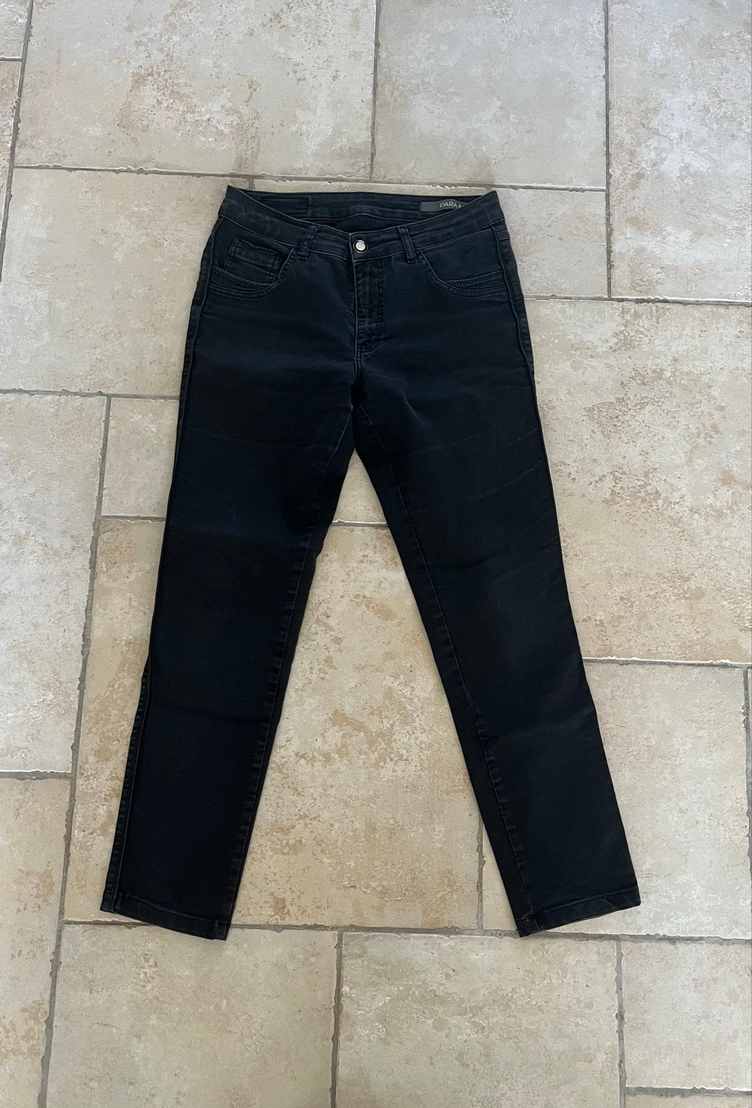 PARAMI Helena L32 High Waist Skinny Leg Jeans Zwart, Kleding | Dames, Broeken en Pantalons, Maat 38/40 (M), Zwart, Ophalen of Verzenden