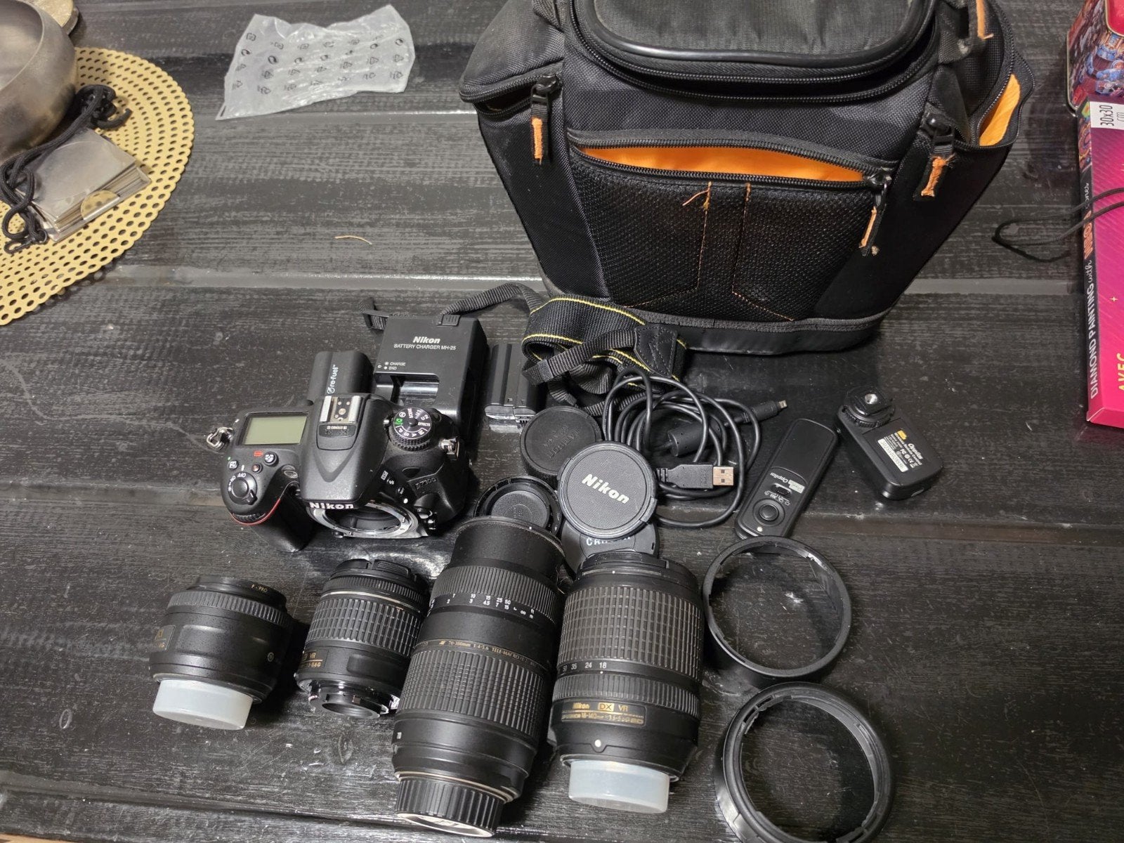 Nikon d7100 set, Audio, Tv en Foto, Fotocamera's Analoog, Zo goed als nieuw, Spiegelreflex, Nikon, Ophalen of Verzenden