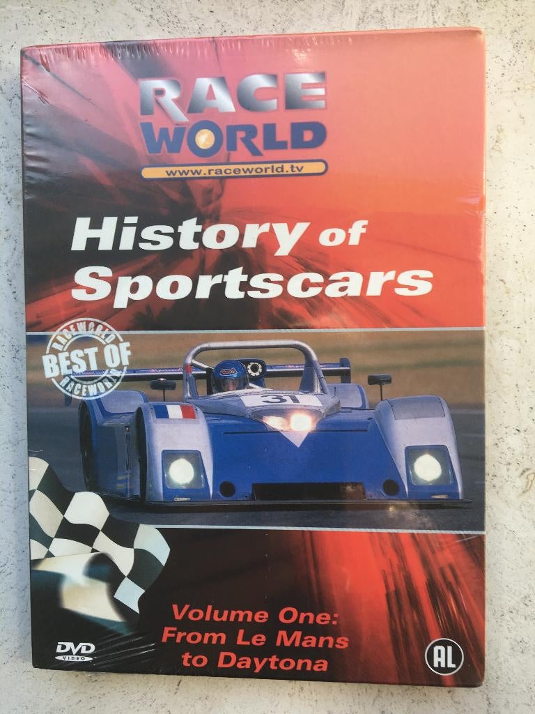 Race World Formule 1 History of Sportcars DVD Nieuw in seal, Ophalen of Verzenden, Nieuw, Formule 1