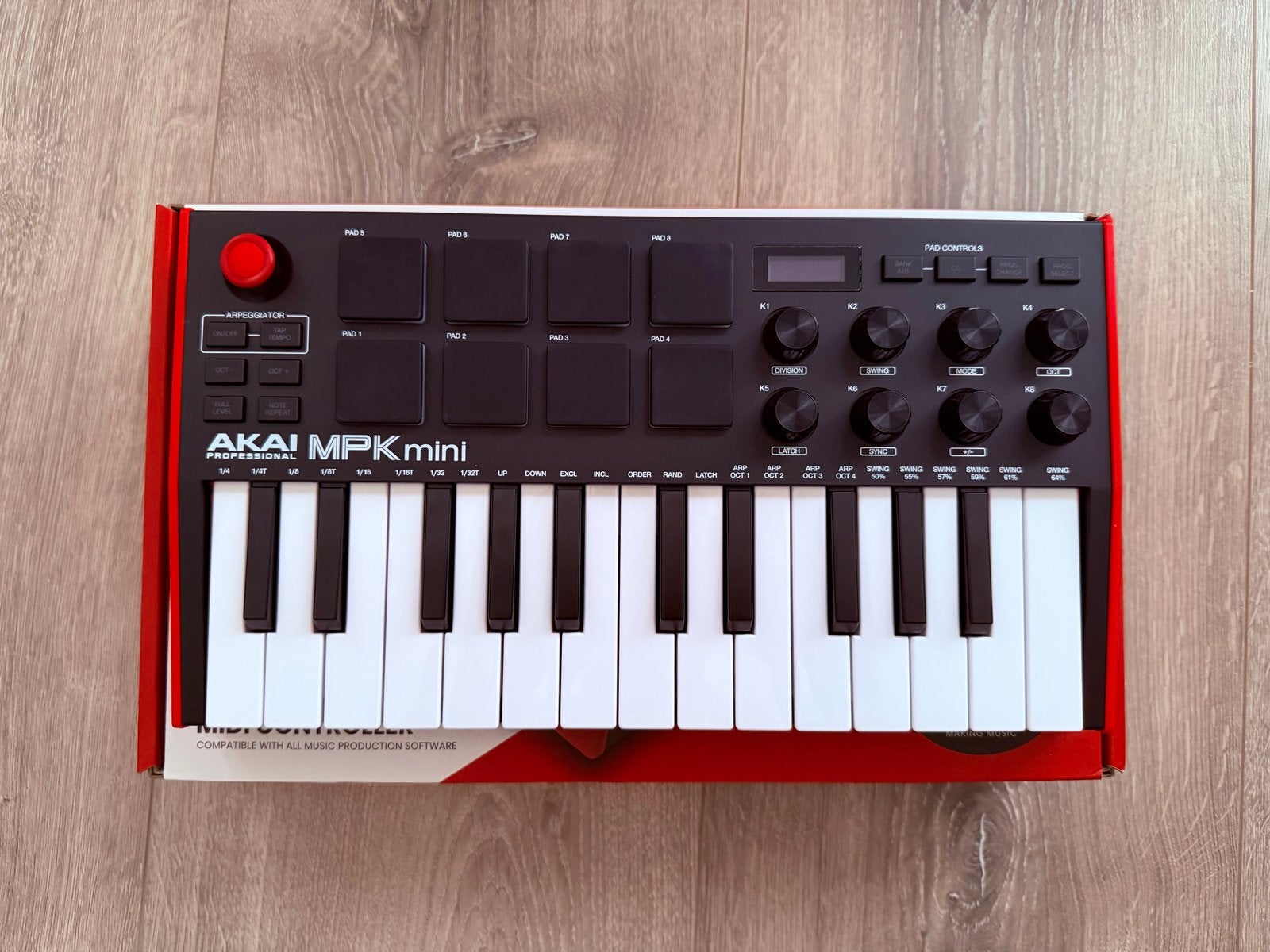 AKAI Professional MPK Mini MK3 - Zo goed als nieuw, Ophalen of Verzenden, Zo goed als nieuw