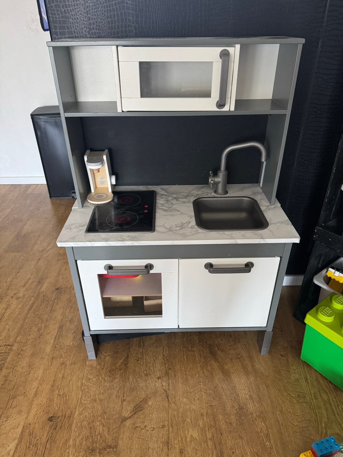 Houten speelkeuken met keukenspulletjes, Ophalen, Gebruikt, Jongen of Meisje