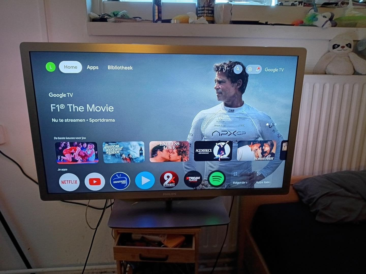 Philips Smart TV 361 met LED's en Google Chromecast, Philips, LED, Ophalen of Verzenden, 100 cm of meer