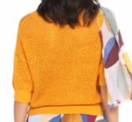 Caroline BISS, gehaakte dames pull, nw met label div mateni, Verzenden, Nieuw, Maat 34 (XS) of kleiner, Geel