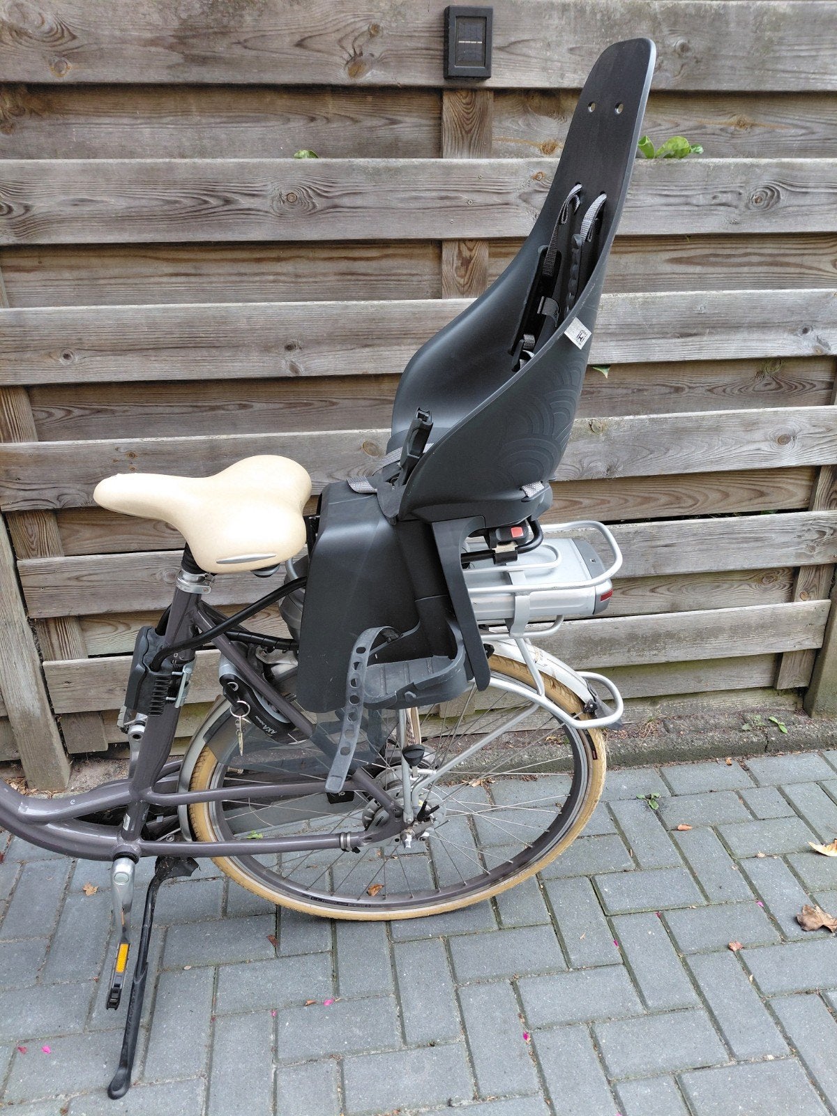 Fietsstoeltje achter, Ophalen, Achterzitje, Voetsteuntjes, 9 t/m 18 kg