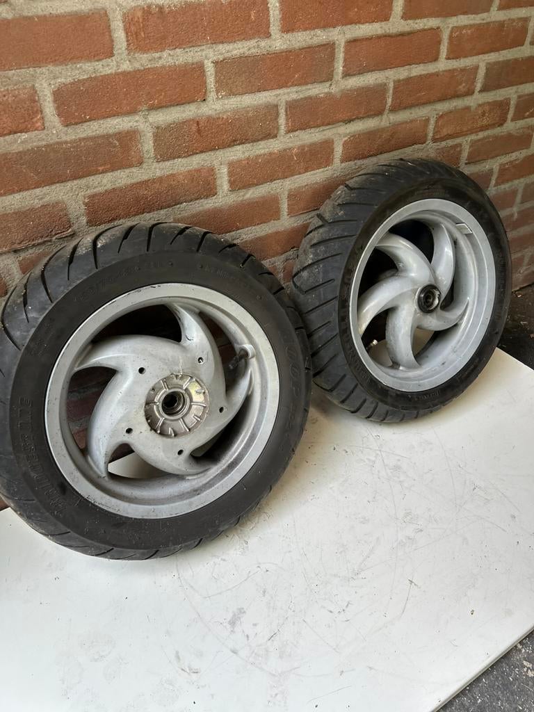 Gilera runner 125cc/180cc velgenset sd, Motoren, Ophalen