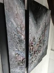 Schilderij 3 luik met 3D, Ophalen
