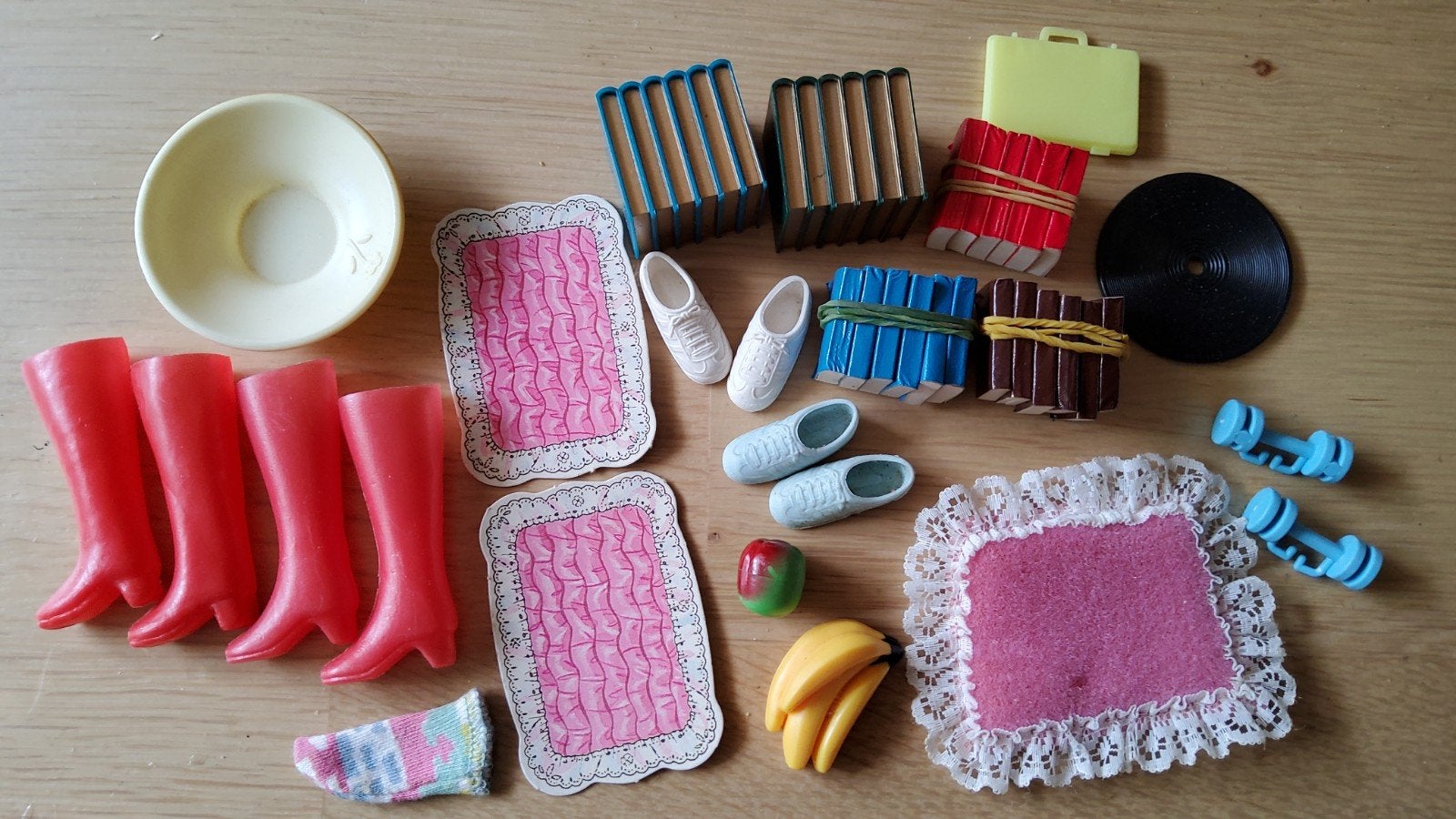 Vintage Barbie Sindy Fleur Tienerpop laarzen schoenen., Ophalen of Verzenden, Fashion Doll